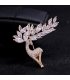 XSB168 - Elegant Deer Saree Brooch